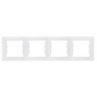 Schneider Electric SE Sedna Бел Рамка 4-я горизонтальная (SE SDN5800721)