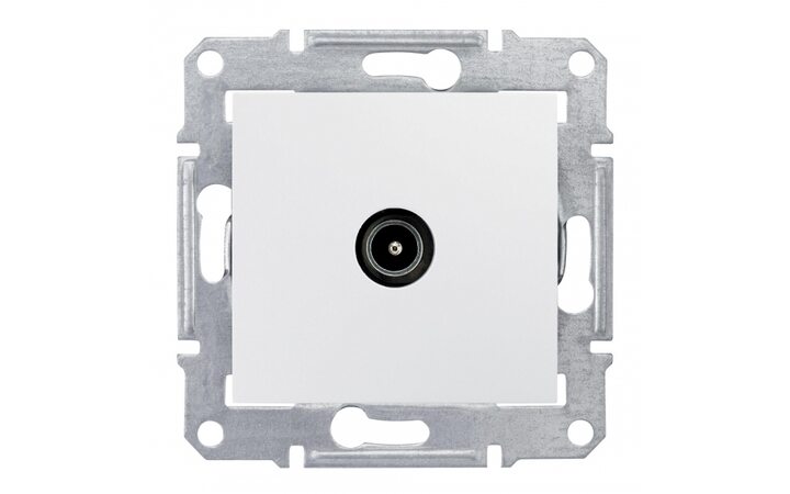 фото - Schneider Electric SE Sedna Бел Розетка TV проходная 4dB (SE SDN3201821)