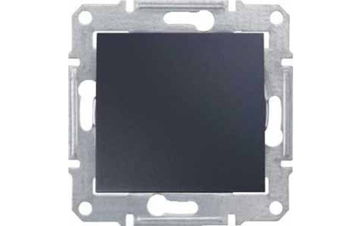 фото - Schneider Electric SE Sedna Графит Переключатель перекрестный 10A, 250В (сх.7) (SE SDN0500170)