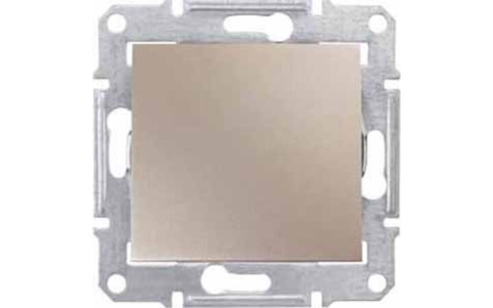 фото - Schneider Electric SE Sedna Титан Переключатель перекрестный 1-клавишный 10А (сх.7) (SE SDN0500168)