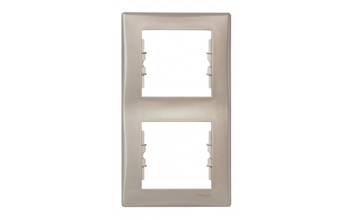 фото - Schneider Electric SE Sedna Титан Рамка 2-я вертикальная (SE SDN5801168)