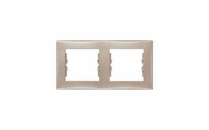 фото - Schneider Electric SE Sedna Титан Рамка 2-я горизонтальная (SE SDN5800368)