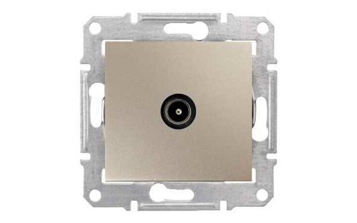 фото - Schneider Electric SE Sedna Титан Розетка TV оконечная 1dB (SE SDN3201668)