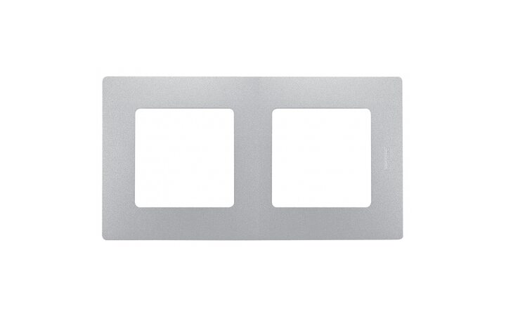 фото - Legrand Etika Алюм Рамка 2-ая 672552