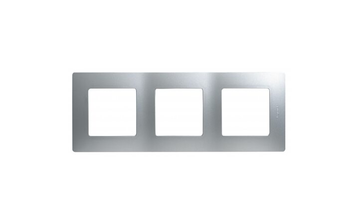 фото - Legrand Etika Алюм Рамка 3-ая 672553