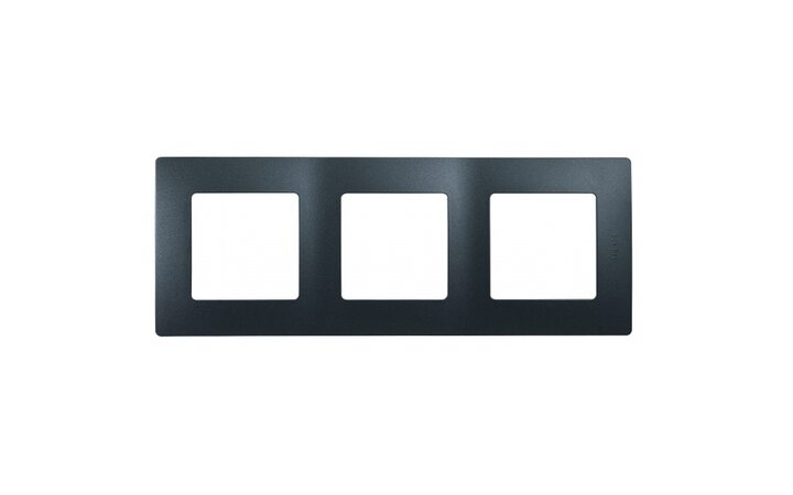 фото - Legrand Etika Антрацит Рамка 3-ая 672583