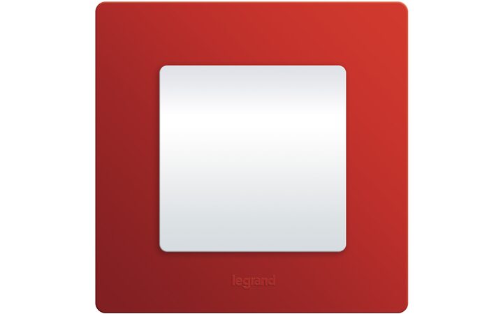 фото - Legrand Etika Красный Рамка 1-ая 672531
