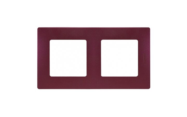 фото - Legrand Etika Сливовый Рамка 2-ая 672562