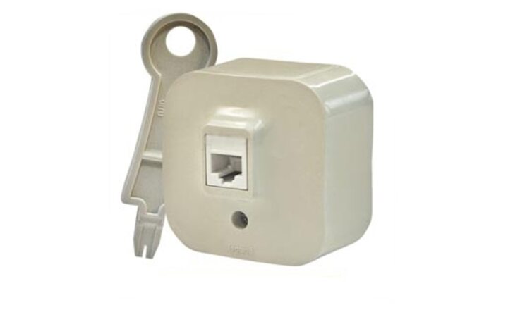 фото - Legrand Quteo Беж Розетка RJ11 (782244)