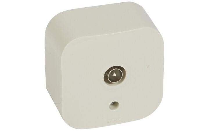 фото - Legrand Quteo Беж Розетка TV (782245)