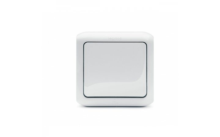 фото - Legrand Quteo Бел Выключат 1-клавишный IP44 10А (782300)