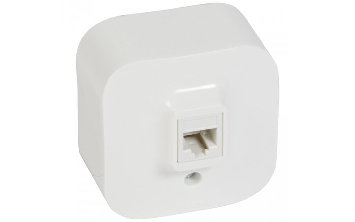 фото - Legrand Quteo Бел Розетка RJ11 (782214)