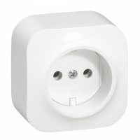 Legrand Quteo Бел Розетка б/з (782210)