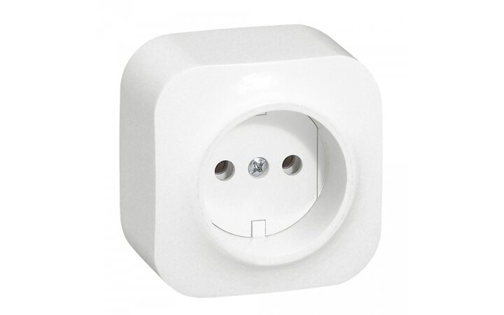 фото - Legrand Quteo Бел Розетка б/з (782210)
