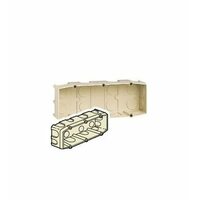 Legrand Супербокс Коробка монтажная под Mosaic 6М для сплошных стен глуб 40 мм (089127)