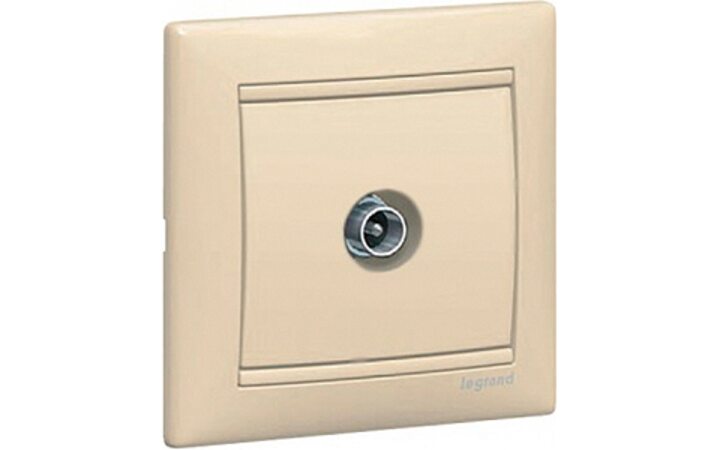 фото - Legrand Valena Крем Розетка TV единственная 1,5 дБ (774329)