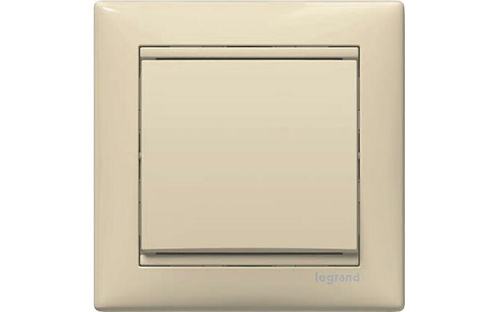 фото - Legrand Valena Крем Переключатель 1-клавишный (774306)