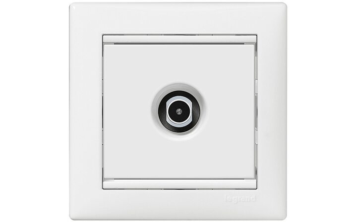 фото - Legrand Valena Бел Розетка TV единственная 1,5 дБ (774429)