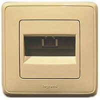 Legrand Valena Крем Розетка ТЛФ 1-ая (774338)