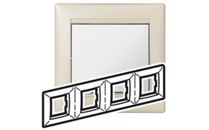 фото - Legrand Valena Бел Рамка 4-ая гориз (774454)