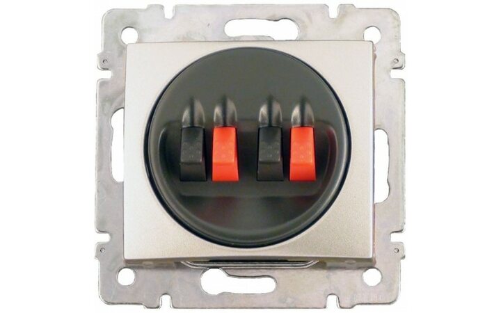 фото - Legrand Valena Алюминий Аудиорозетка 2-ая (770124)