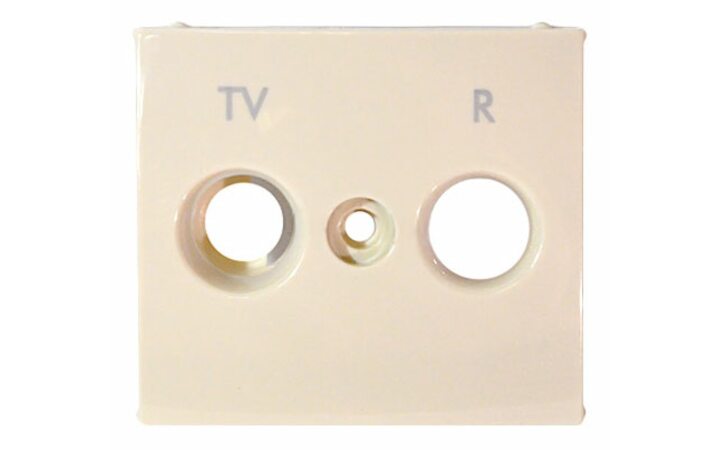 фото - Legrand Valena Крем Накладка TV-FM розетки (стандарт Hirshman) (774342)