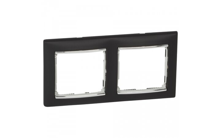 фото - Legrand Valena Ноктюрн/Серебро Рамка 2-ая горизонт. (770392)