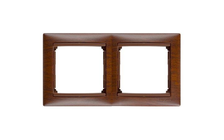 фото - Legrand Valena Тонированное дерево Рамка 2-ая гориз (770312)