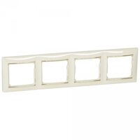 Legrand Valena Крем/Золото Рамка 4-ая горизонт. (774154)