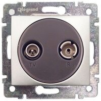 Legrand Valena Алюминий Розетка TV-FM оконечная 862 МГц 10дБ (770133)