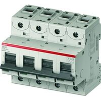 ABB S804C Автоматический выключатель 4P 100A (С) 25кА (6 мод.) (2CCS884001R0824)