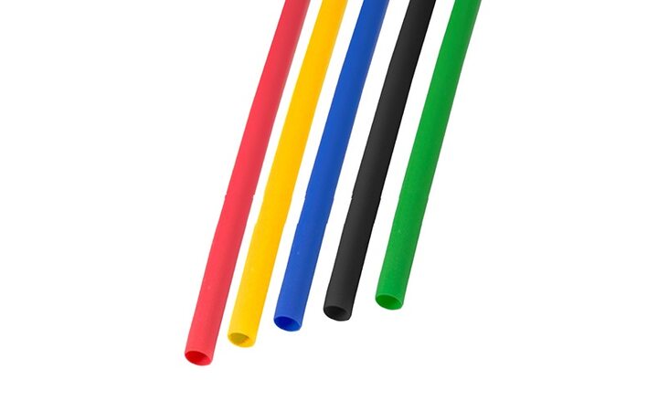 фото - REXANT Набор термоусадочной трубки 3, 5 / 1, 75 мм 1м Пять цветов (29-0153)