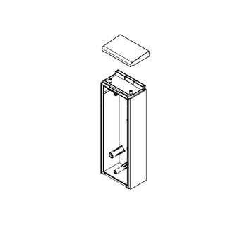 Optex VXS BACK BOX ASSY(White)