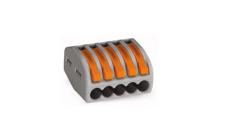 фото - WAGO 222-415 клемма 5-проводная