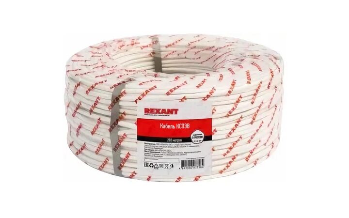 фото - REXANT Кабель КСПЭВ 2 х 0,64 мм 200м (01-4720-1)