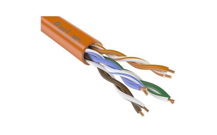 фото - Паритет ParLan U/UTP Cat5e ZH нг(А)-FRHF 4х2x0,52 305м бухта 305м