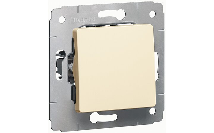 фото - Legrand Cariva Крем Переключатель 1-клавишный (773757)