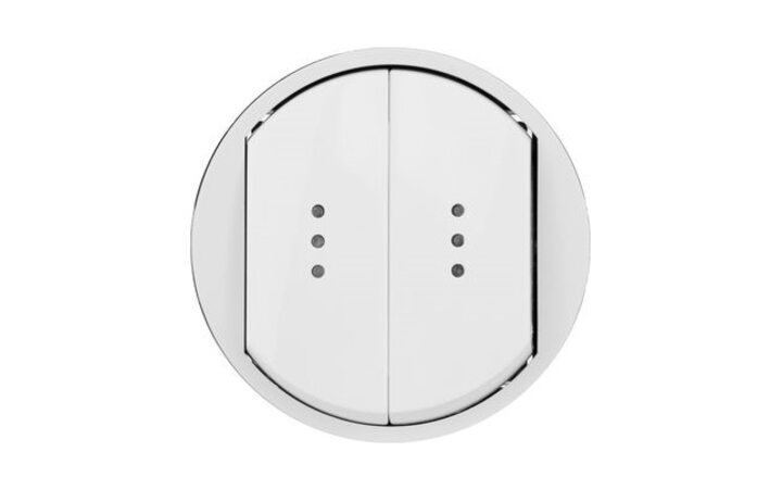 фото - Legrand Celiane Бел Клавиша 2-ая с подсветкой (068004)