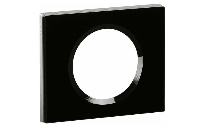 фото - Legrand Celiane Черное стекло Рамка 1ая (069301)