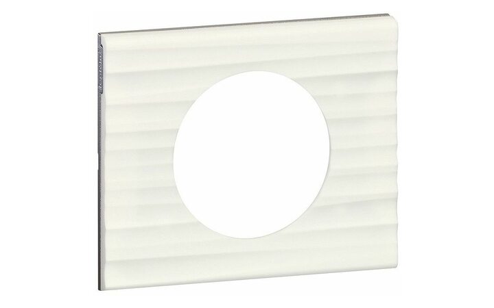 фото - Legrand Celiane2 Corian Белый Рельеф Рамка 1-я (2 мод) (069011)