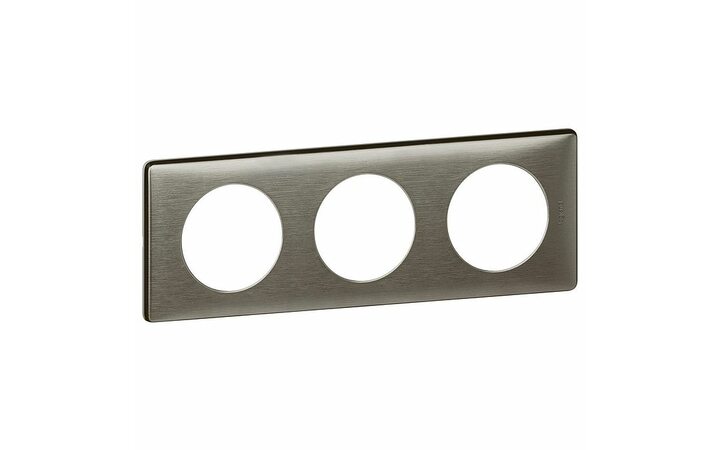 фото - Legrand Celiane2 Вольфрам Рамка 3-ая (2+2+2 мод) (068973)