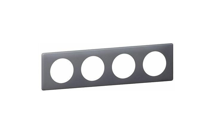 фото - Legrand Celiane2 Перкаль фиолетовая Рамка 4-ая (2+2+2+2 мод) (066734)