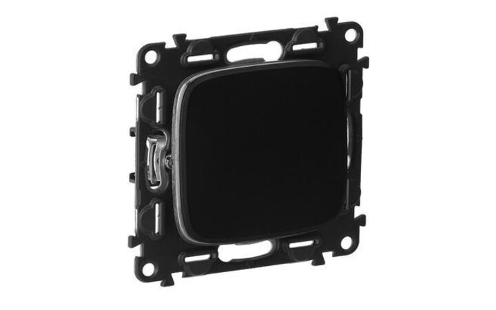 фото - Legrand Valena ALLURE DIY Антрацит Выключатель 1-клавишный 10А 250В (752911)