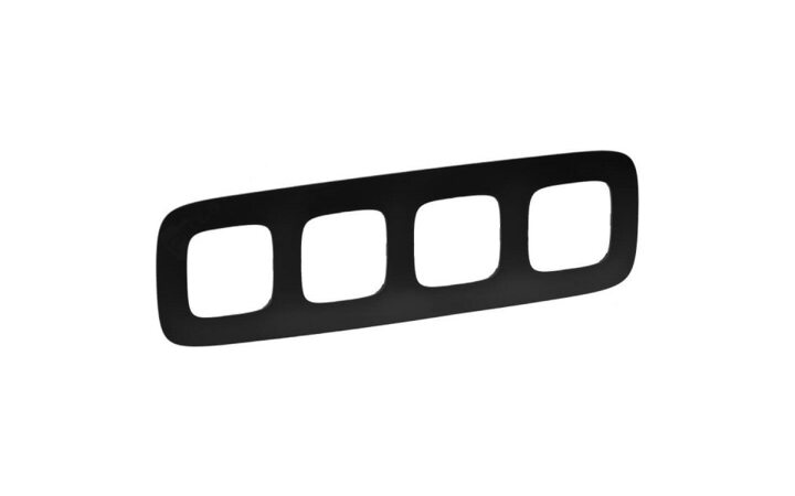 фото - Legrand Valena ALLURE Матовый черный Рамка 4-ая (754404)