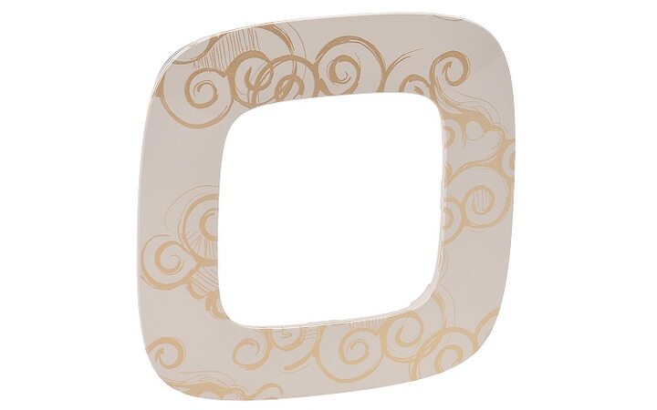 фото - Legrand Valena ALLURE Нарцисс золото Рамка 1-ая (754351)