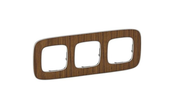 фото - Legrand Valena ALLURE Орех Рамка 3-ая (754463)