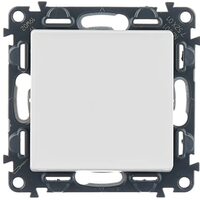 Legrand Valena LIFE DIY Белый выключатель 1-клавишный 10А 250В (752401)