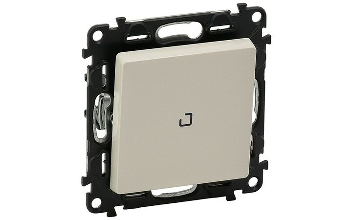 фото - Legrand Valena LIFE DIY Белый выключатель 1-клавишный 10А 250В с индикацией (752104)