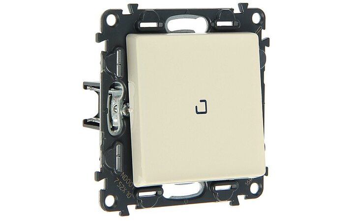 фото - Legrand Valena LIFE DIY Слоновая кость Выключатель 1-клавишный с подсветкой 10А 250В (752510)