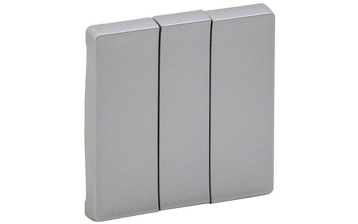 фото - Legrand Valena LIFE Алюминий клавиша 3-ая (755032)